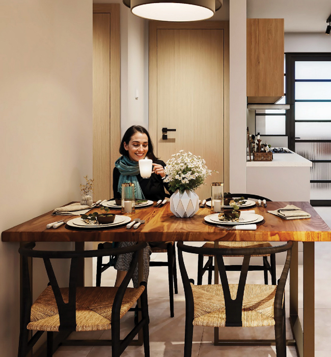 Ava – Interior View – Dining Area