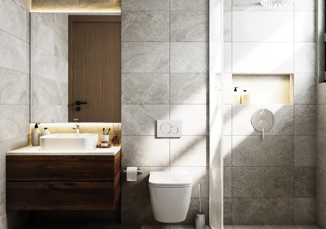 Ava Apartments - Interior View - Bathroom