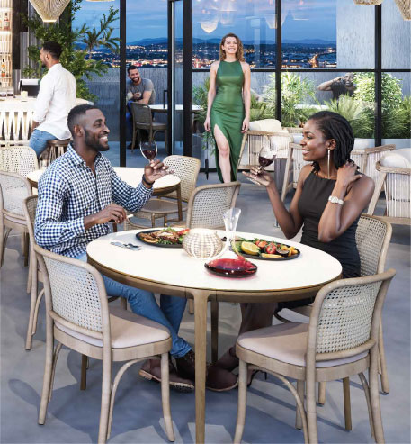 Ava Apartments &ndash; Lounge Area